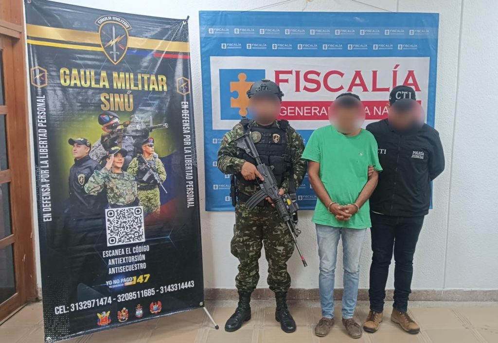 *EJÉRCITO CAPTURA A ALIAS ‘POLO’, PRESUNTO MIEMBRO DEL CLAN DEL GOLFO CON INGERENCIA EN CERETÉ-CÓRDOBA*