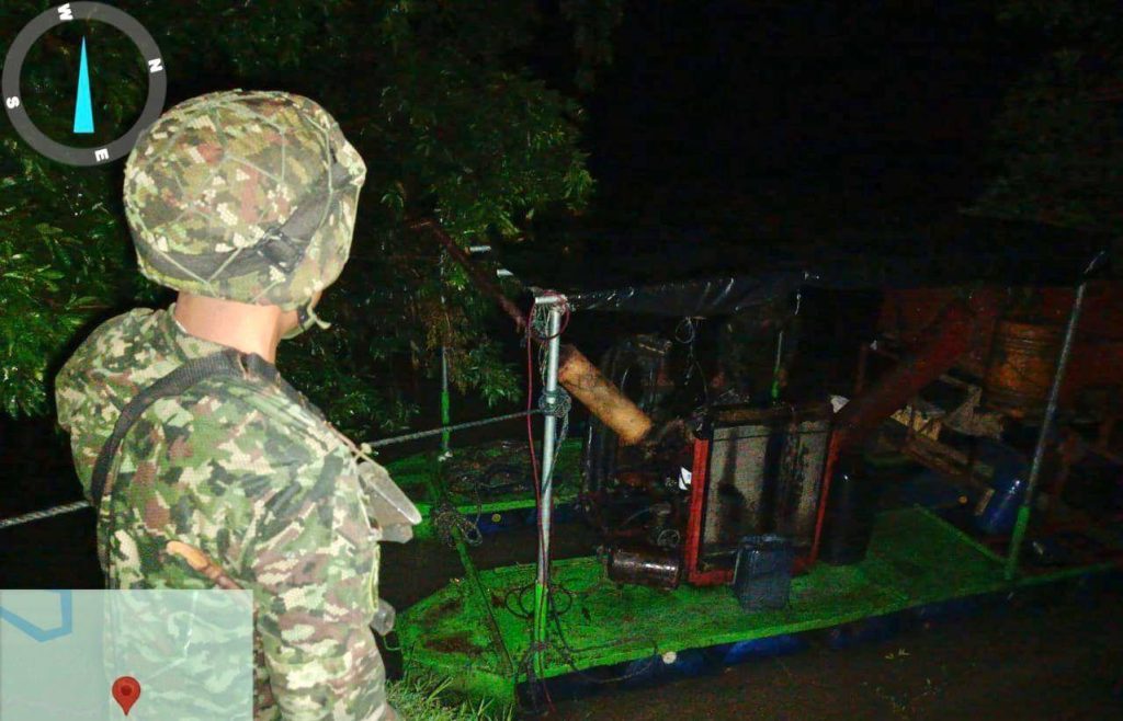 *EJÉRCITO NACIONAL DESTRUYÓ MAQUINARIA UTILIZADA PARA LA EXPLOTACIÓN ILÍCITA DE YACIMIENTOS MINEROS EN PUERTO LIBERTADOR-CÓRDOBA*