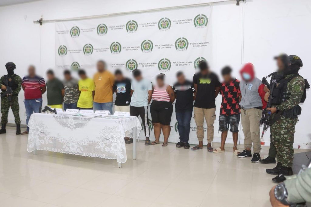 *GOLPE AL CLAN DEL GOLFO: CAPTURADOS 12 PRESUNTOS MIEMBROS DE ESTA ORGANIZACIÓN QUE DELINQUÍAN EN CÓRDOBA*