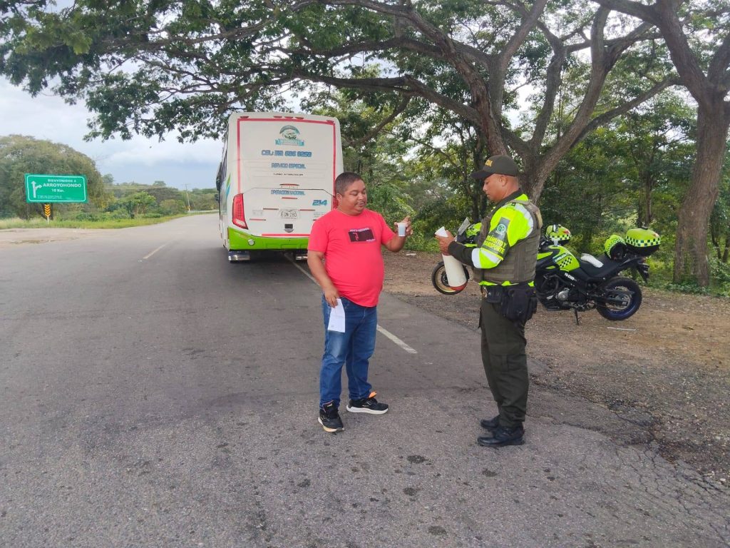 *REFUERZAN CONTROLES VIALES EN LA VÍA HACIA CARTAGENA ANTE ‘PUENTE FESTIVO DE VELITAS’*
