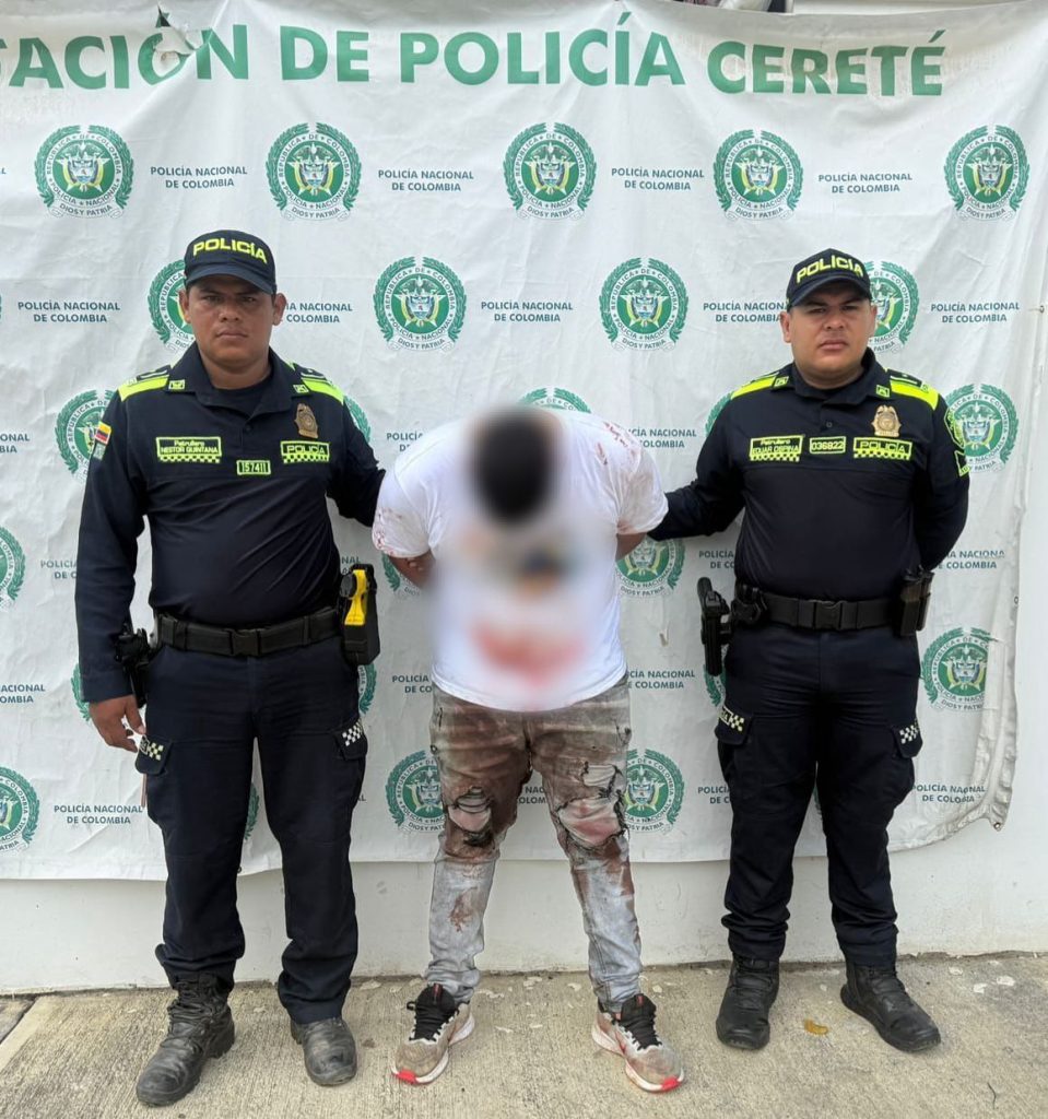 Este hombre fue capturado en Ceretè tras agredir brutalmente a su compañera sentimental.