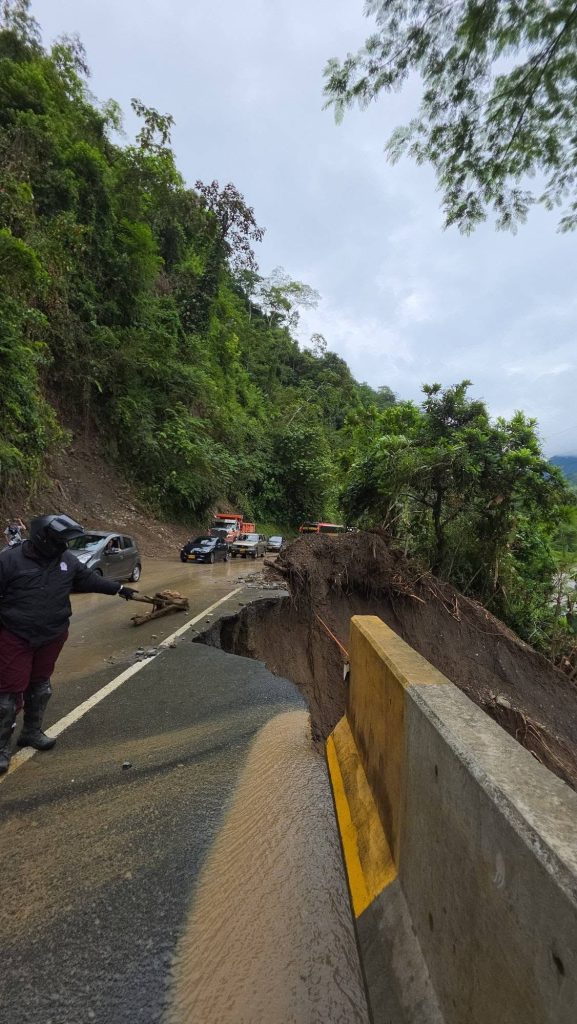 Casi incomunicada la subregión de Urabá desde la vía Medellín.
