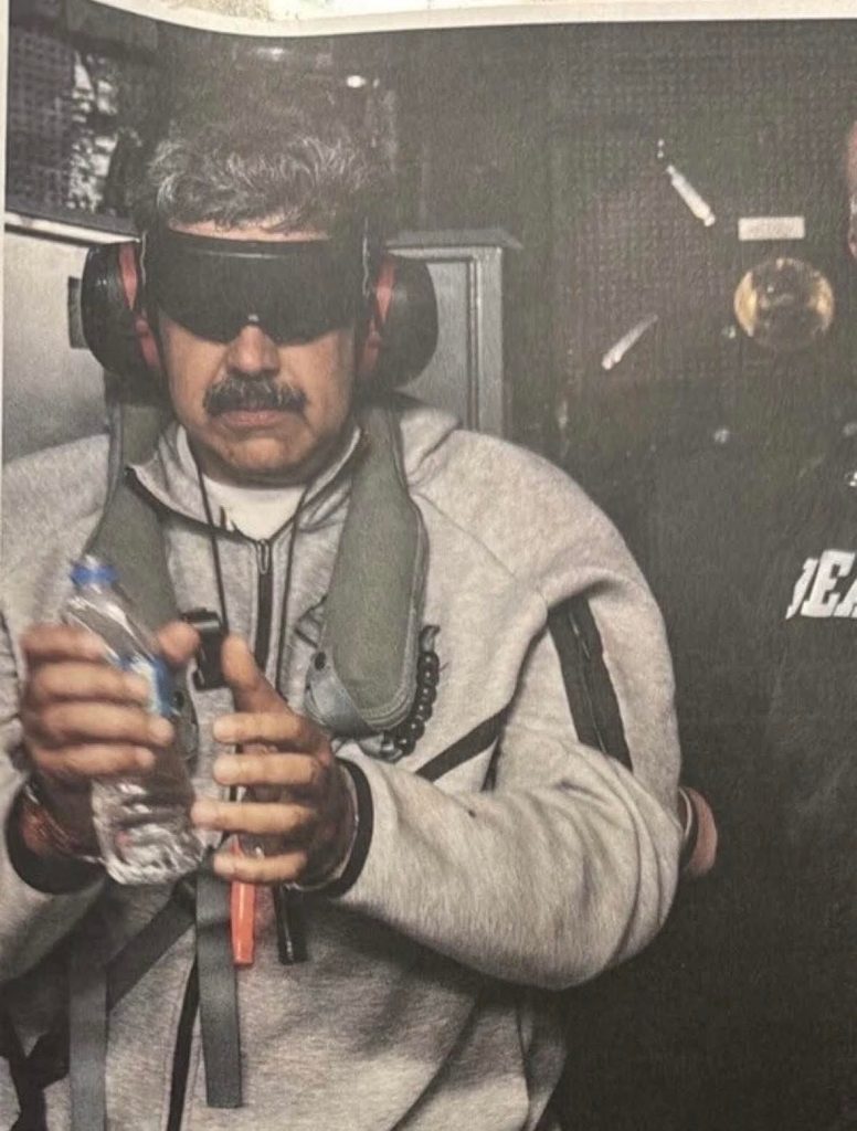Maduro, el dictador que cayó bajo el cerco de Estados Unidos.