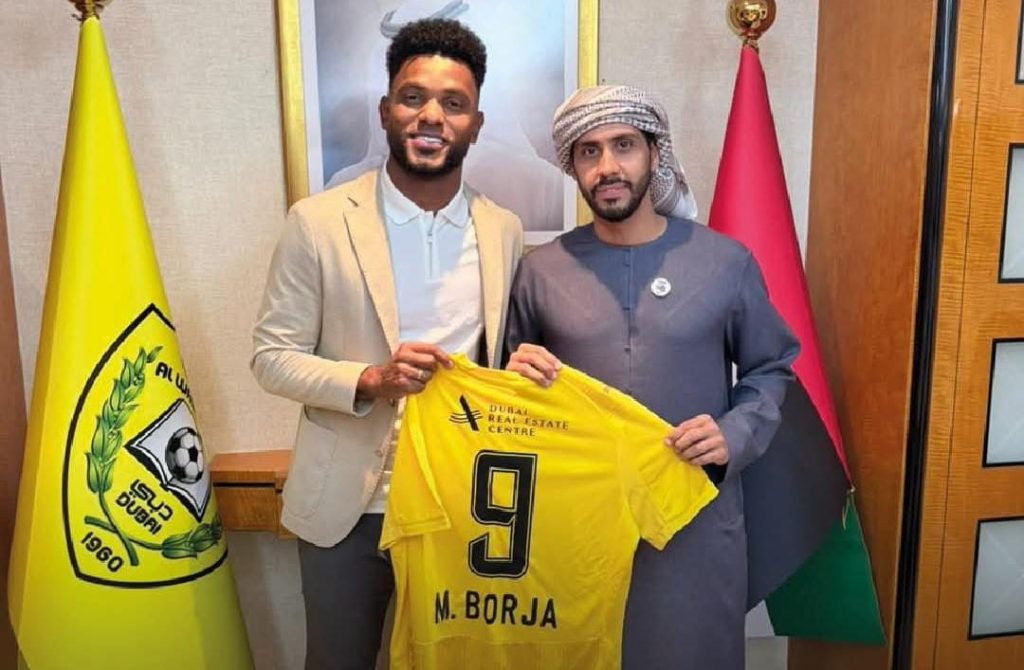 Miguel Ángel Borja comienza un nuevo capítulo en el fútbol de Emiratos Árabes Unidos.